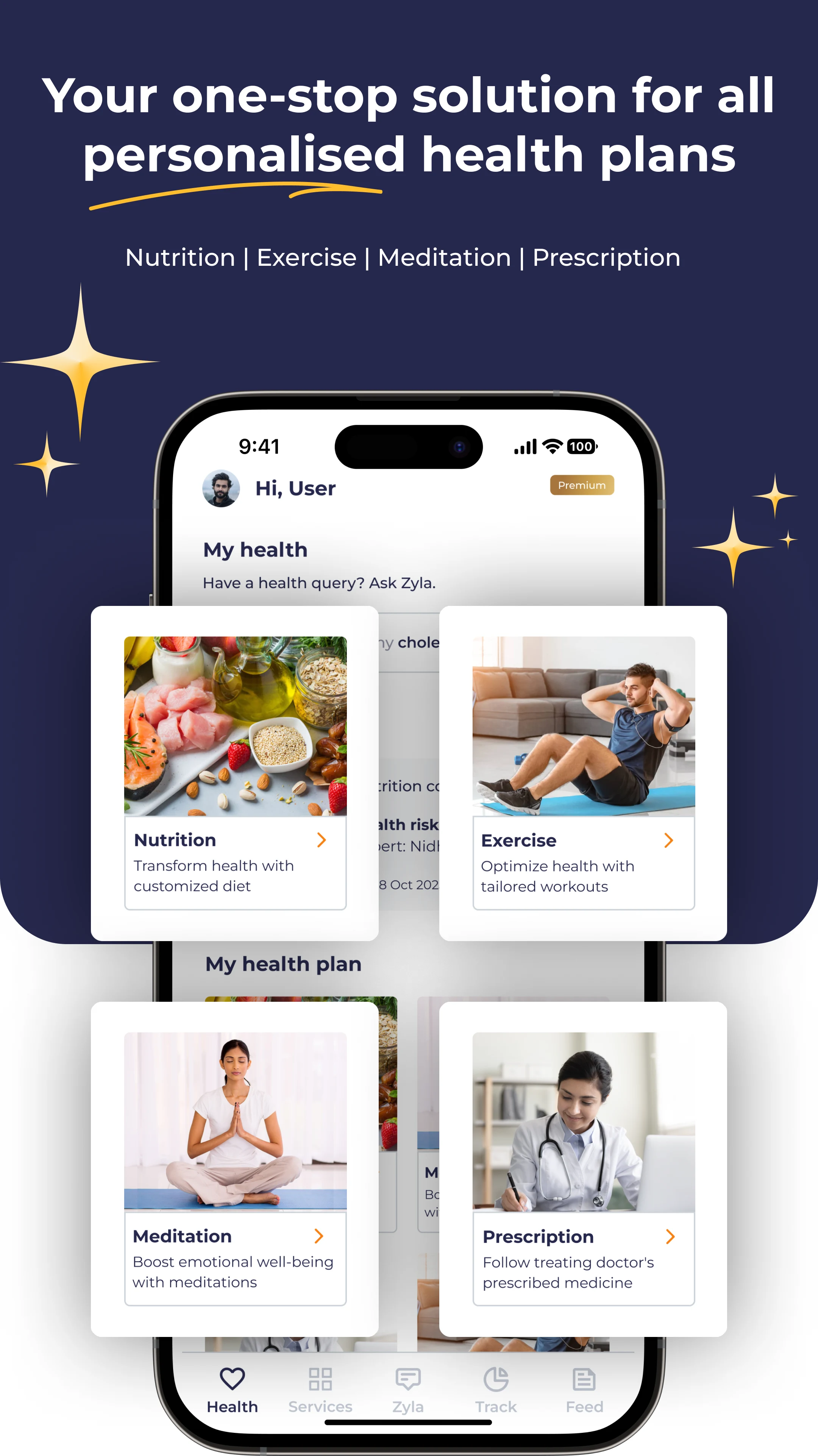 Zyla: Your 24x7 health expert screenshot