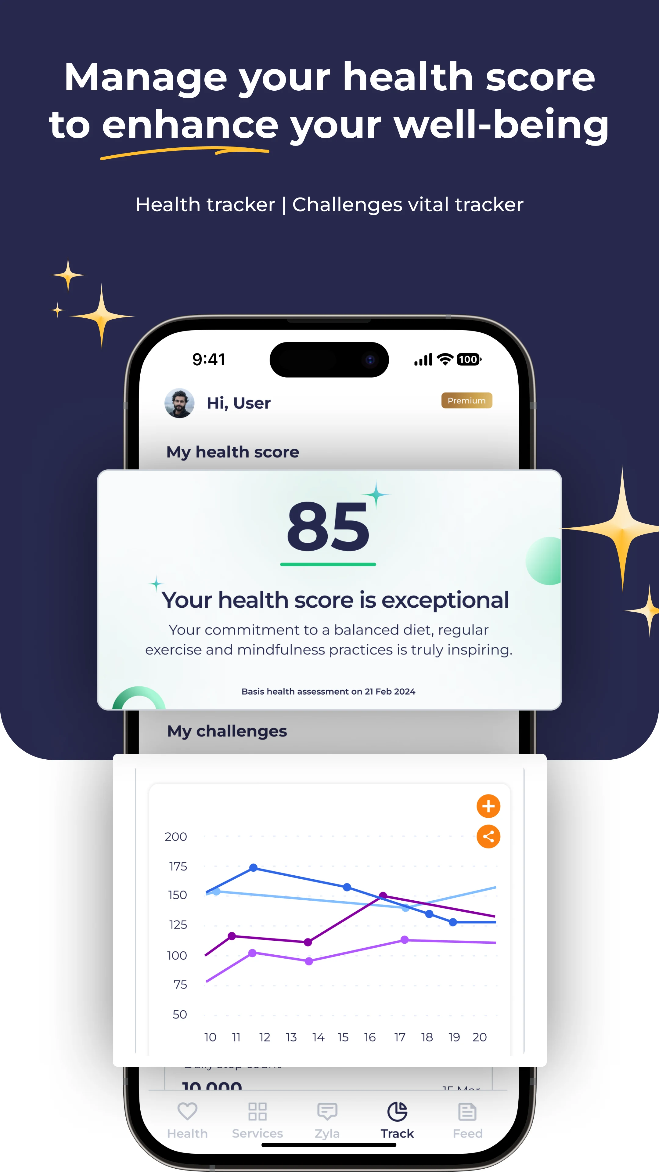 Zyla: Your 24x7 health expert screenshot